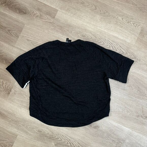 Adidas Cropped Hi Low Gym Tee - XL - Picture 4 of 5